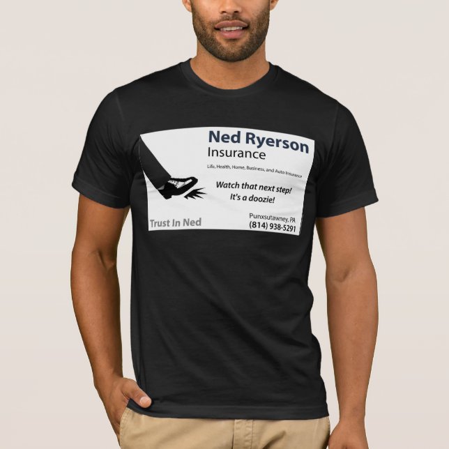 T-shirt Assurance Ned Ryerson (Devant)