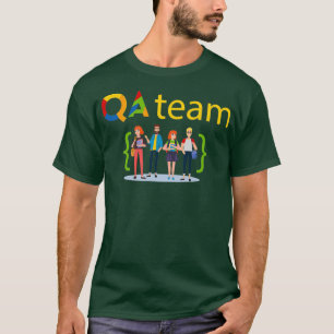 T-shirt Assurance qualité de l'équipe d'assurance qualité 