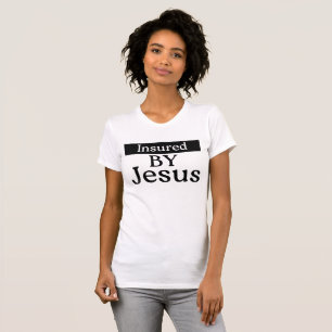 T-shirt Assuré par Jésus Foi Chrétienne sur Prière de Peur