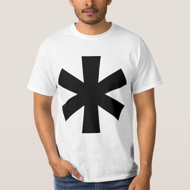 T-shirt Asterisk Tee blanc (Devant)