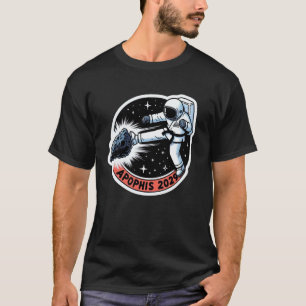 T-shirt Astéroïde Drôle Apophis Coup de Pied de Karaté à M