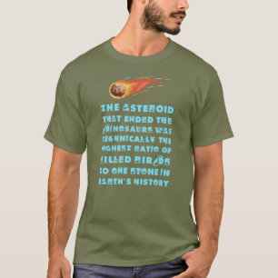 T-shirt Astéroïde qui a tué les Dinosaures