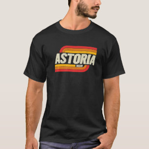 T-shirt Astoria Oregon Ou Ville Vintage