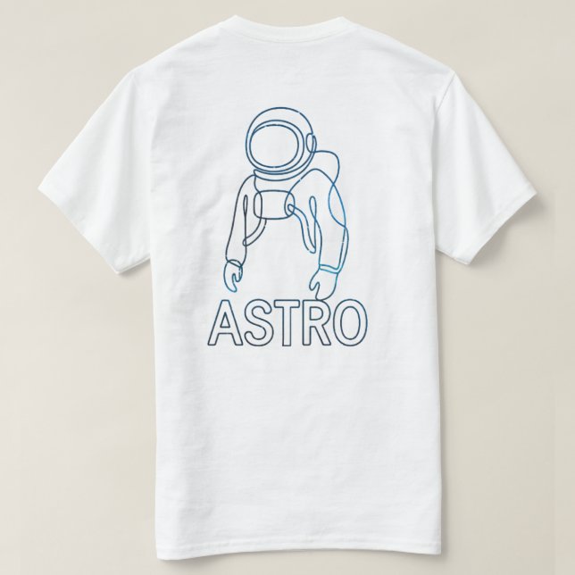 T-shirt Astro (Design dos)