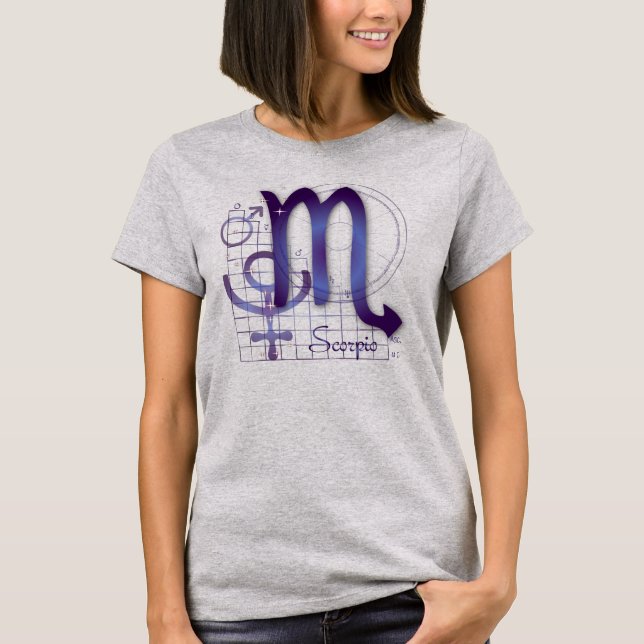 T-shirt Astrologie Scorpio (Devant)