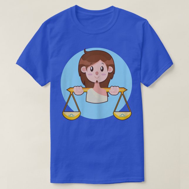 T-shirt astrologie Zodiac Horoscope pour femmes Li (Design devant)