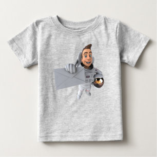 T-shirt Astronaut 3D Universe Adorables