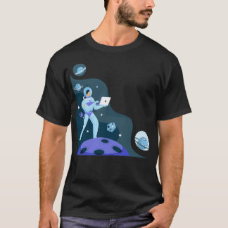 T-shirt Astronaut Dans L'Espace T Shirt Design
