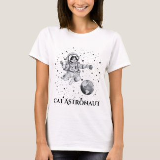 T-shirt Astronaut de chat