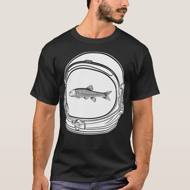 T-shirt Astronaut Fish (Devant)