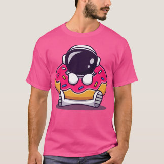 T-shirt Astronaut mignon avec dessin en noix de Doughnut1