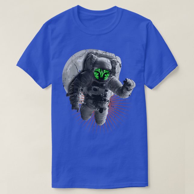 T-shirt Astronaut Monster Espace Lune Planètes spatiales T (Design devant)