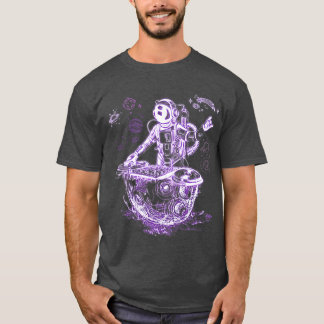 T-shirt Astronaut Psychedelic Music DJ Techno EDM Festival