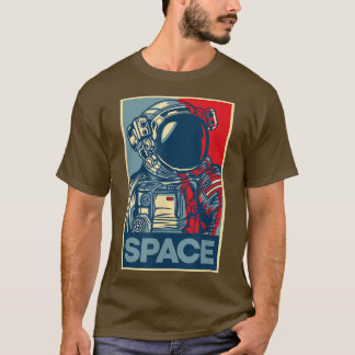 T-shirt Astronaut Space Hope Poster Street Art Style