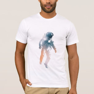 T-shirt Astronaut Spaceman Discovery Challenge Silhouette