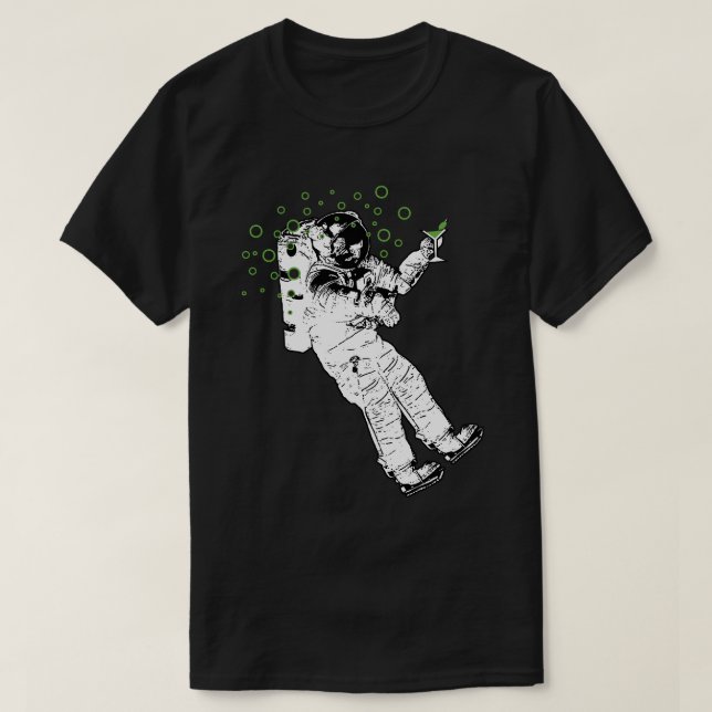 T-shirt Astronaut Tipsy (Design devant)