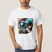 Astronaut vintage | Découvrez le Cosmos en Chemise