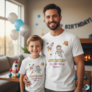 T-shirt Astronaute Anniversaire Espace Garçon - Mon Petit