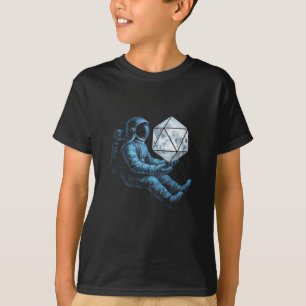 T-shirt Astronaute avec dés de Lune