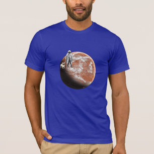 T-shirt Astronaute avec le petit-chien