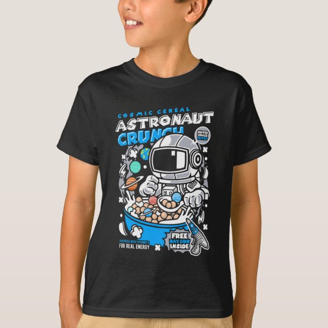 T-shirt Astronaute Crunch (Devant)
