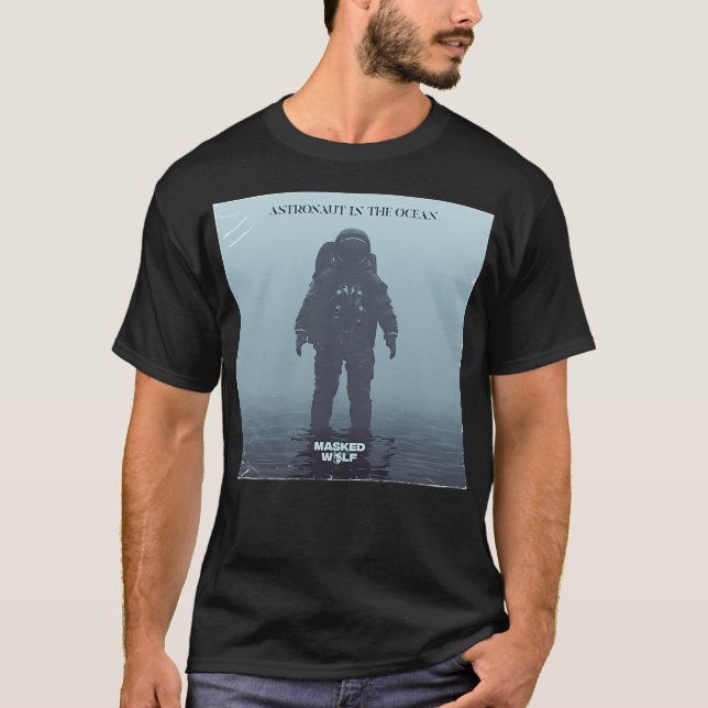 T-shirt Astronaute Dans L'Océan (Devant)