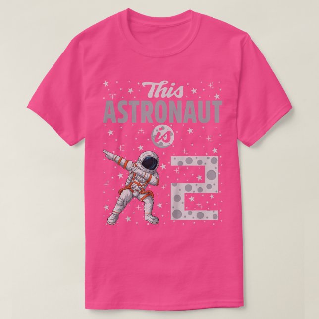 T-shirt Astronaute de Kids This Is 2 Dabbing Astronaute 2n (Design devant)