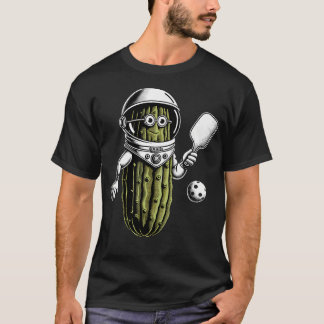 T-shirt Astronaute de l'espace Joueur de Pickleball Pickle