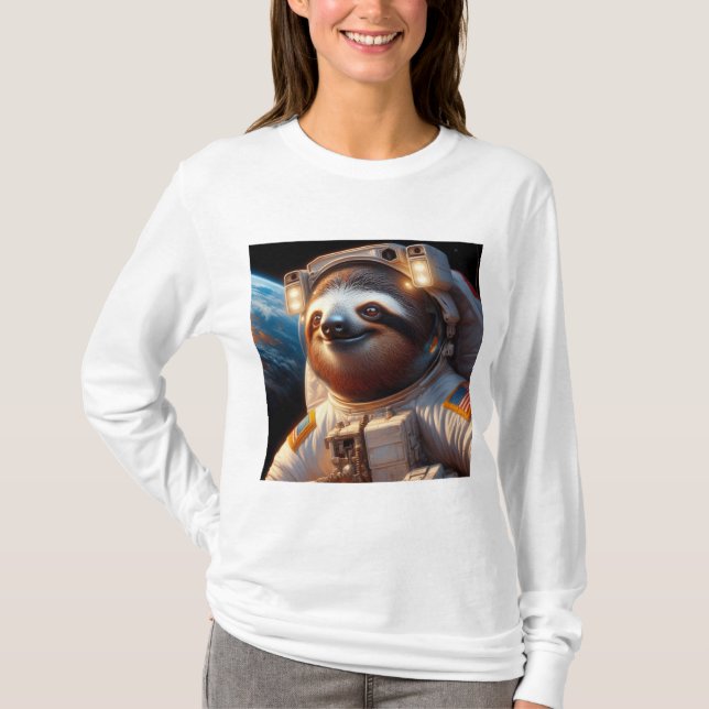 T-shirt Astronaute de Sloth (Devant)
