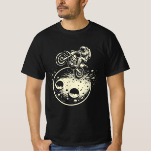 T-shirt Astronaute faisant une roue sur Mars