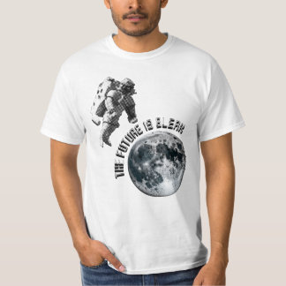 T-shirt Astronaute futuriste | L'Avenir Est Bleu