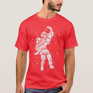 T-shirt Astronaute Jiu Jitsu Drôle Jujitsu Bjj Espace Homm