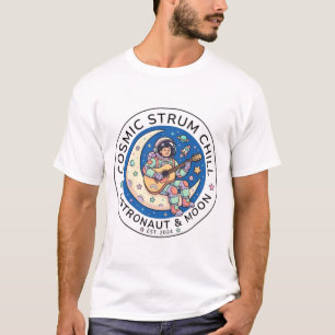 T-shirt Astronaute jouant de la guitare