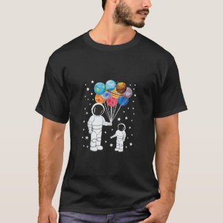 T-shirt Astronaute Spaceman Drôle Nain de l'Espace Système