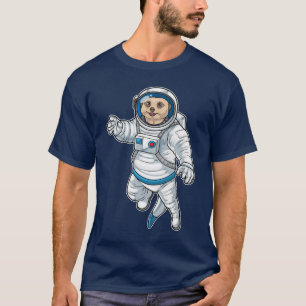 T-shirt Astronaute Suricate Espace