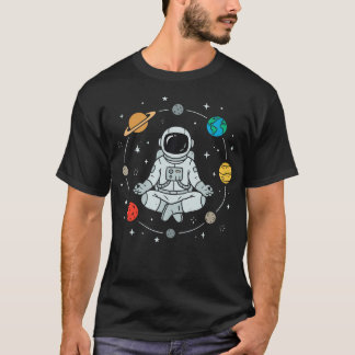 T-shirt Astronaute Système Solaire Planète Galaxie Astrono