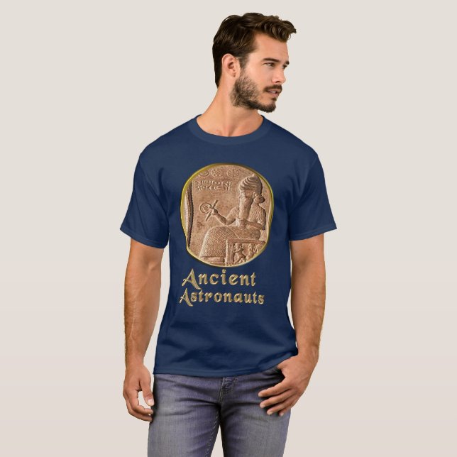 T-shirt Astronautes anciens (Devant entier)
