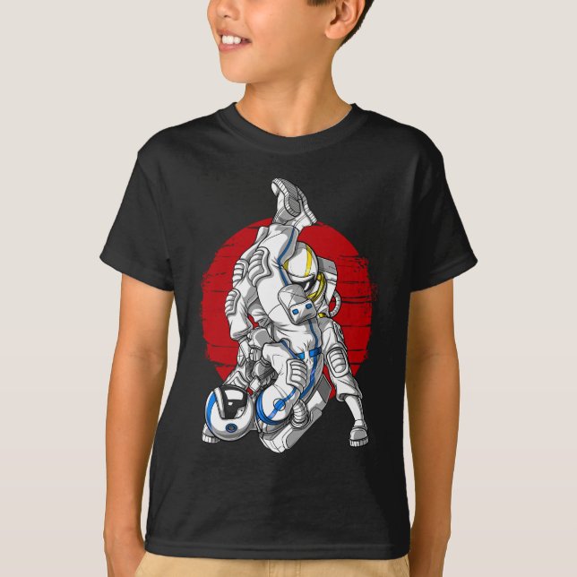 T-shirt Astronautes du Jiu-Jitsu (Devant)