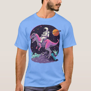 T-shirt Astronautes sur TRex 1