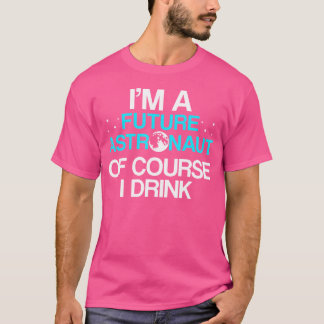 T-shirt Astronome astronome futur
