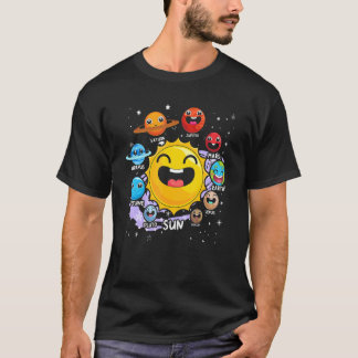 T-shirt Astronome Galaxy Universe Astronomie Science Cute