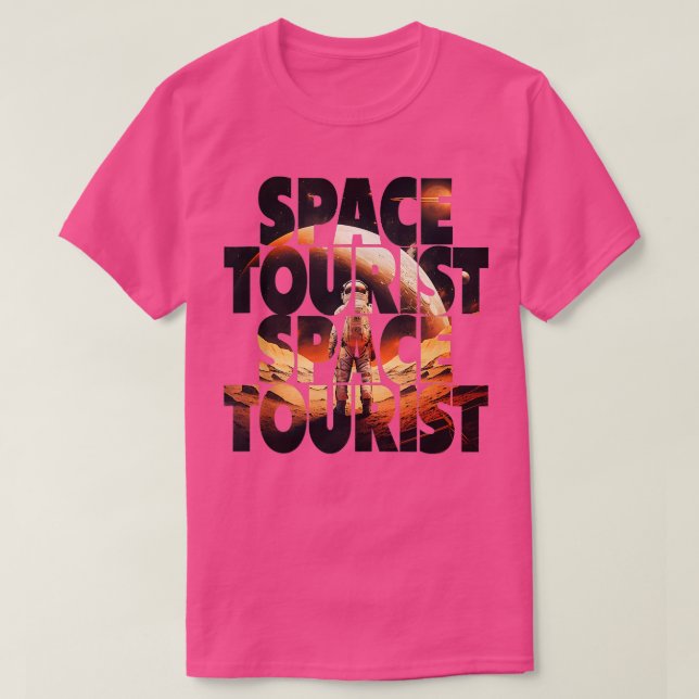 T-shirt Astronome spatiale de l'espace extra-atmosphérique (Design devant)