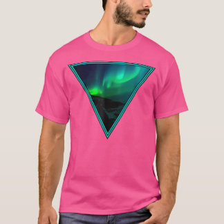 T-shirt Astronomie aurora boréale aurora boréale