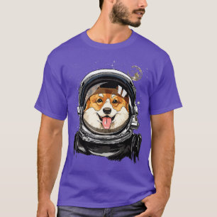 T-shirt Astronomie de l'exploration spatiale des chiens de