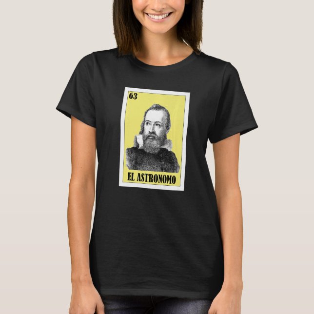 T-shirt Astronomie mexicaine El Astronomo 1 (Devant)