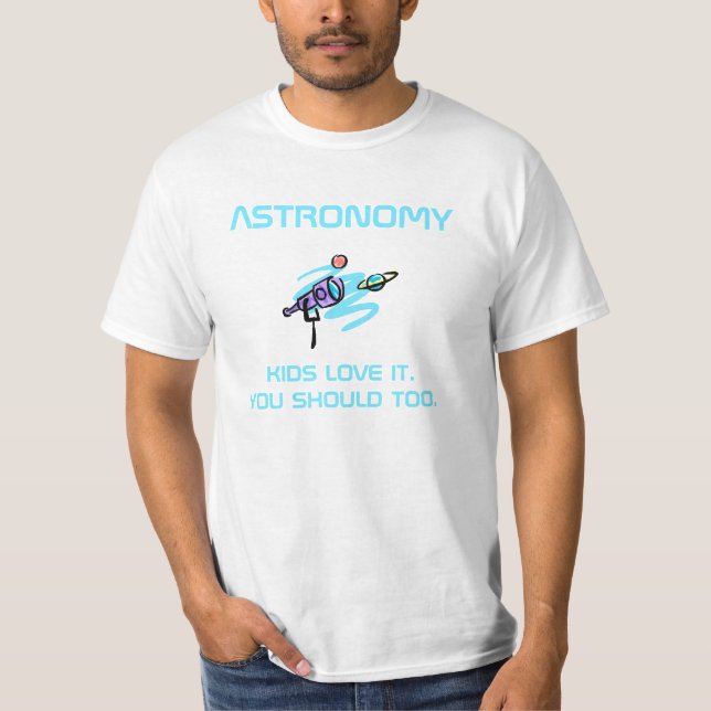 T-shirt Astronomie pour la pièce en t d'enfants (Devant)