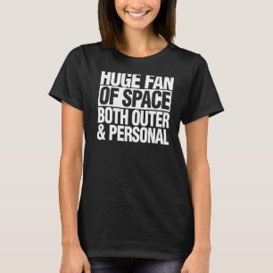 T-shirt Astronomie Ventilateur Immense De L'Espace Extérie