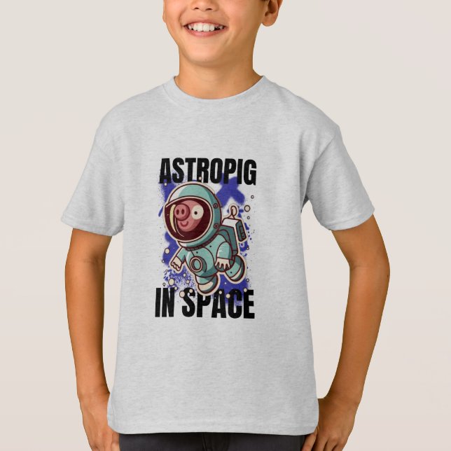 T-shirt Astrophie Dans L'Espace (Devant)