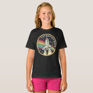 T-shirt Astrophysique Emblème Vintage V02