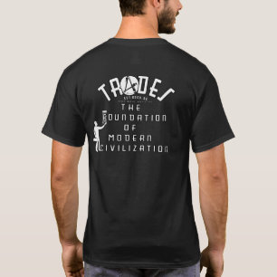 T-shirt AT1 : Trades La fondation de la civilisation moder